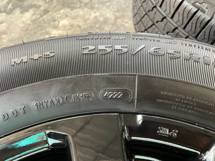 ✨ล้อแม็กพร้อมยางใหม่ป้ายแดง✨Mitsu Pajero ขอบ 18 สีดำ💖สวยกริ๊บ💖 รูปที่ 10