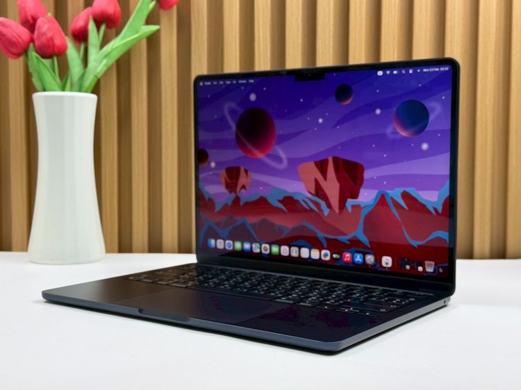 MacBook Air 13.6-inch M2 2022 Ram8GB SSD256GB Midnight  รูปที่ 2