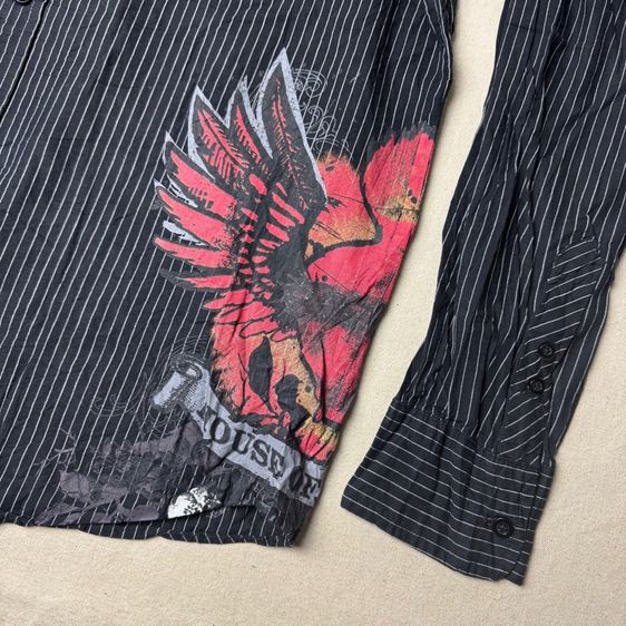 เสื้อเชิ้ต​ House of Blues Size L รูปที่ 4