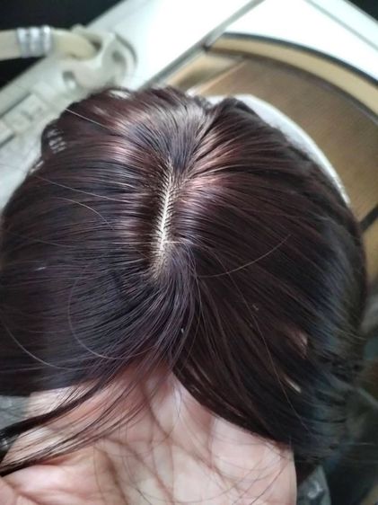 แฮรพีชหน้าม้าสีน้ำตาลดำ (ปิดผมหงอกหน้ากลางหัวได้)มือ1 พร้อมหวี ขาตั้ง 300.-ส่งฟรี
 รูปที่ 7