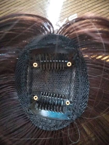 แฮรพีชหน้าม้าสีน้ำตาลดำ (ปิดผมหงอกหน้ากลางหัวได้)มือ1 พร้อมหวี ขาตั้ง 300.-ส่งฟรี
 รูปที่ 8