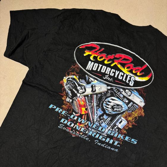 เสื้อยืด Hot Rod Motorcycles Size XL รูปที่ 2