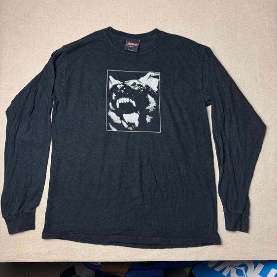 เสื้อยืดแขนยาว Hoodbats Size M 