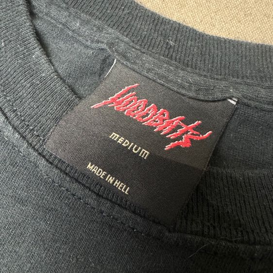 เสื้อยืดแขนยาว Hoodbats Size M  รูปที่ 3