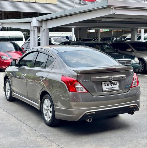 Nissan Almera 2012 1.2 V Sedan เบนซิน ไม่ติดแก๊ส เกียร์อัตโนมัติ บรอนซ์ทอง รูปที่ 4