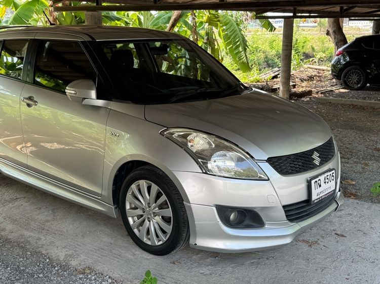 Suzuki Swift 2013 1.2 GLX Sedan เบนซิน ไม่ติดแก๊ส เกียร์อัตโนมัติ บรอนซ์เงิน รูปที่ 4
