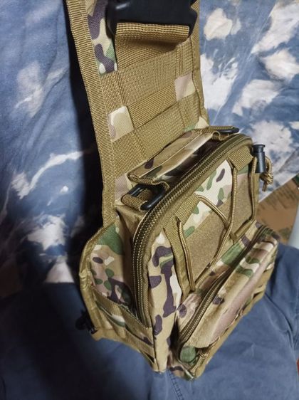 กระเป๋าคาดอกลายพรางทหารยุทธวิธี รูปที่ 2