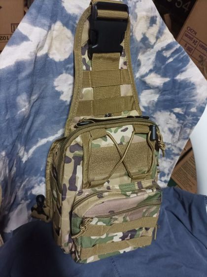 กระเป๋าคาดอกลายพรางทหารยุทธวิธี รูปที่ 4