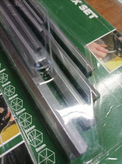 ประแจหกเหลี่ยมคละแบบขนาด 9 นิ้ว รูปที่ 2