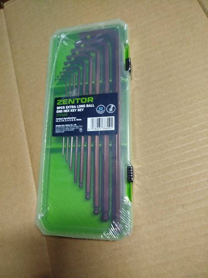 ประแจหกเหลี่ยมหัวบอลขนาด 9 นิ้วประเภทโลหะเหล็ก s2 รูปที่ 3