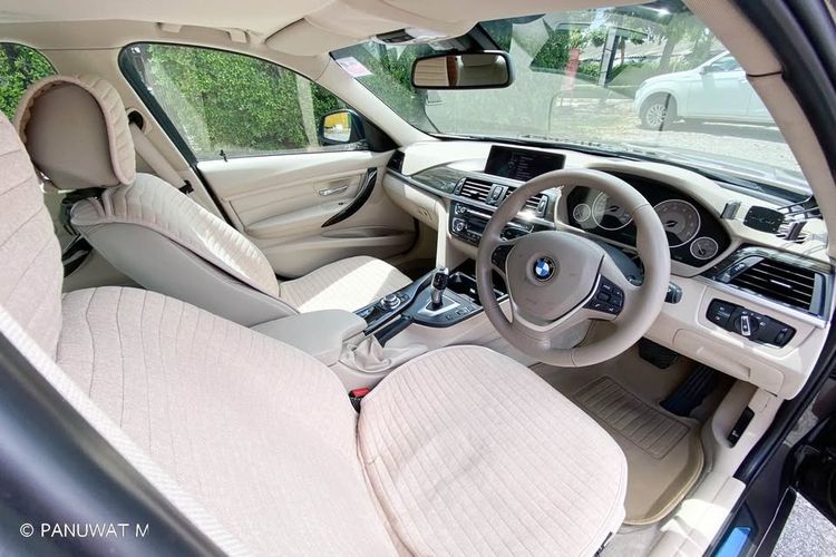BMW Series 3 2012 320i Sedan เบนซิน เกียร์อัตโนมัติ น้ำตาล รูปที่ 4