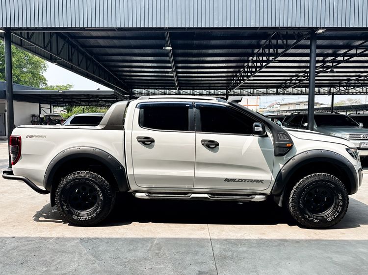 Ford Ranger 2013 2.2 Hi-Rider Wildtrak TDCi Pickup ดีเซล เกียร์อัตโนมัติ ขาว รูปที่ 4