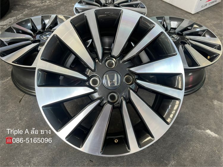 ✨ล้อแม็กป้ายแดง✨Honda City SV รุ่นใหม่ ขอบ 15 เทาหน้าเงา💖สวยกริ๊บ💖 รูปที่ 2