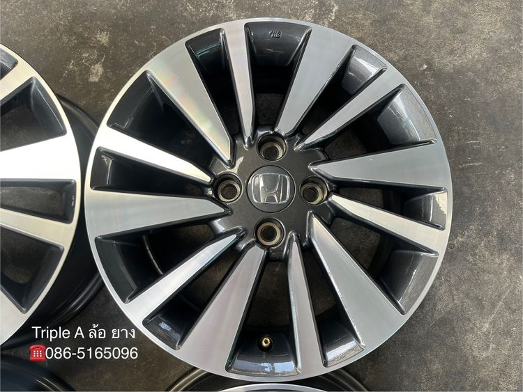 ✨ล้อแม็กป้ายแดง✨Honda City SV รุ่นใหม่ ขอบ 15 เทาหน้าเงา💖สวยกริ๊บ💖 รูปที่ 5
