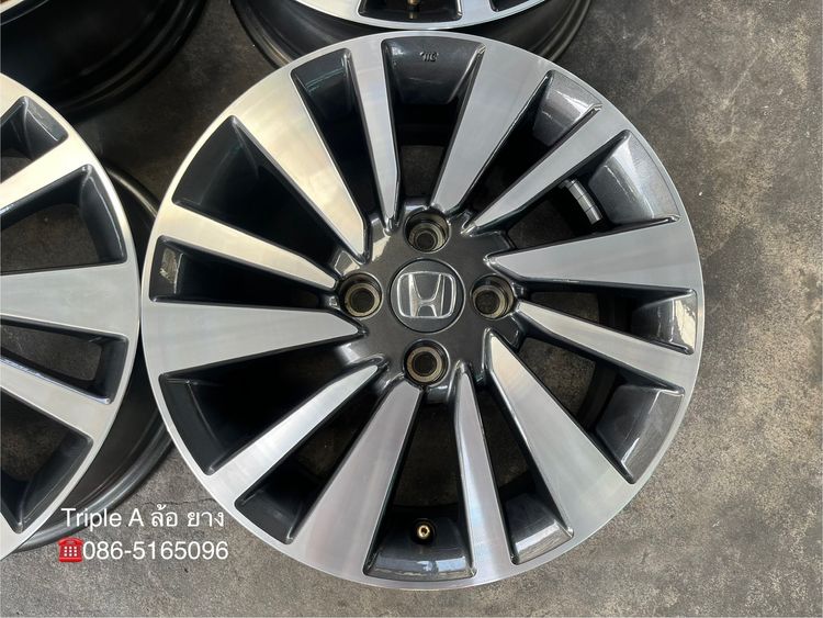 ✨ล้อแม็กป้ายแดง✨Honda City SV รุ่นใหม่ ขอบ 15 เทาหน้าเงา💖สวยกริ๊บ💖 รูปที่ 3