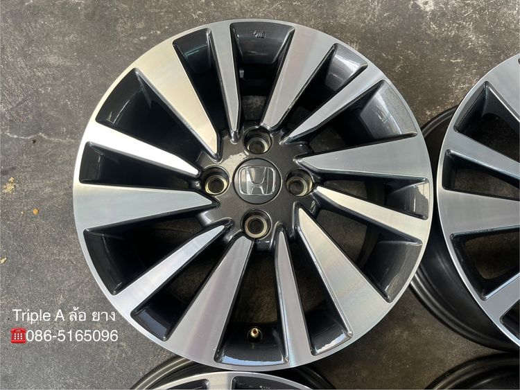 ✨ล้อแม็กป้ายแดง✨Honda City SV รุ่นใหม่ ขอบ 15 เทาหน้าเงา💖สวยกริ๊บ💖 รูปที่ 4