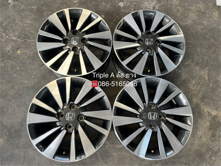 ✨ล้อแม็กป้ายแดง✨Honda City SV รุ่นใหม่ ขอบ 15 เทาหน้าเงา💖สวยกริ๊บ💖 รูปที่ 7