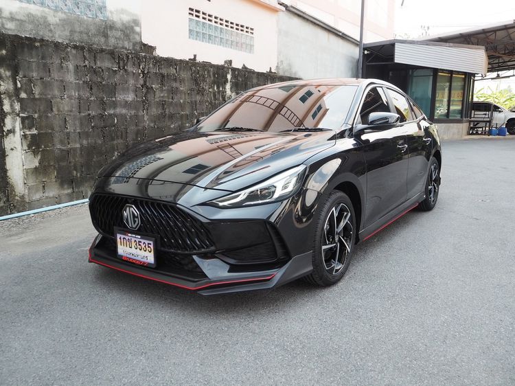 MG MG5 2023 1.5 D Sedan เบนซิน ไม่ติดแก๊ส เกียร์อัตโนมัติ ดำ รูปที่ 2