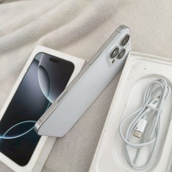 iPhone 16 pro max 256g สีขาว สภาพสวยมาก รูปที่ 8