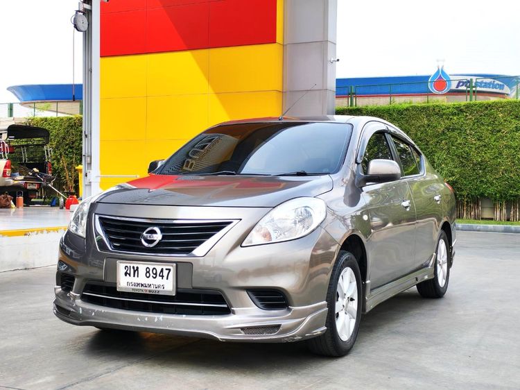 Nissan Almera 2012 1.2 V Sedan เบนซิน ไม่ติดแก๊ส เกียร์อัตโนมัติ น้ำตาล รูปที่ 2