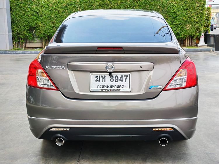 Nissan Almera 2012 1.2 V Sedan เบนซิน ไม่ติดแก๊ส เกียร์อัตโนมัติ น้ำตาล รูปที่ 4