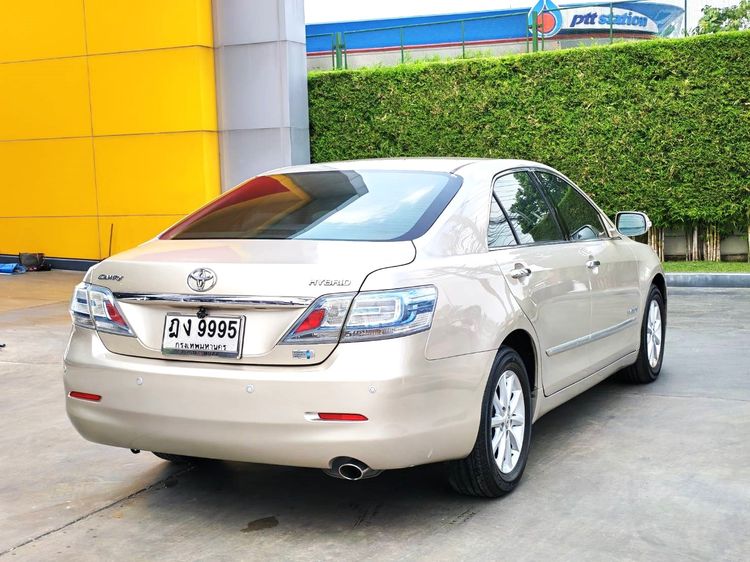 Toyota Camry 2010 2.4 Hybrid Sedan ไฮบริด ไม่ติดแก๊ส เกียร์อัตโนมัติ น้ำตาล รูปที่ 4