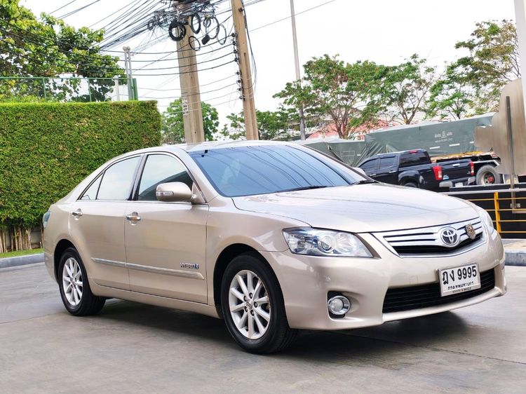 Toyota Camry 2010 2.4 Hybrid Sedan ไฮบริด ไม่ติดแก๊ส เกียร์อัตโนมัติ น้ำตาล รูปที่ 2