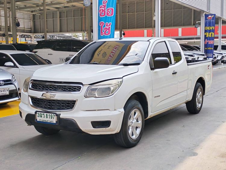 Chevrolet Colorado 2012 2.5 LT Pickup ดีเซล ไม่ติดแก๊ส เกียร์ธรรมดา ขาว รูปที่ 3