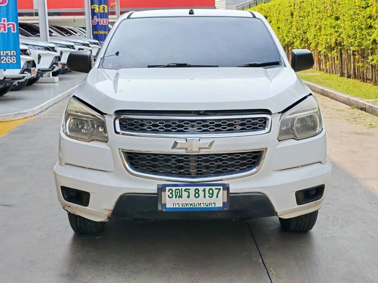 Chevrolet Colorado 2012 2.5 LT Pickup ดีเซล ไม่ติดแก๊ส เกียร์ธรรมดา ขาว รูปที่ 2