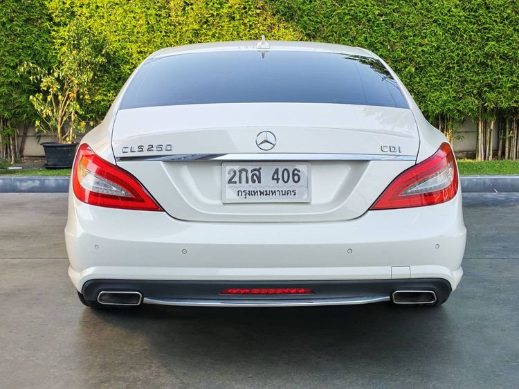 Mercedes-Benz CLS-Class 2011 CLS250 CDI Sedan ดีเซล ไม่ติดแก๊ส เกียร์อัตโนมัติ ขาว รูปที่ 4