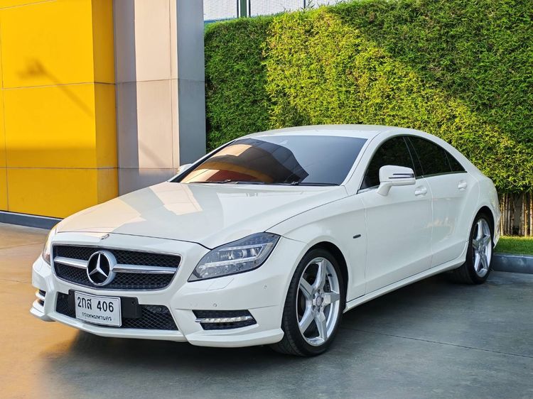Mercedes-Benz CLS-Class 2011 CLS250 CDI Sedan ดีเซล ไม่ติดแก๊ส เกียร์อัตโนมัติ ขาว รูปที่ 2