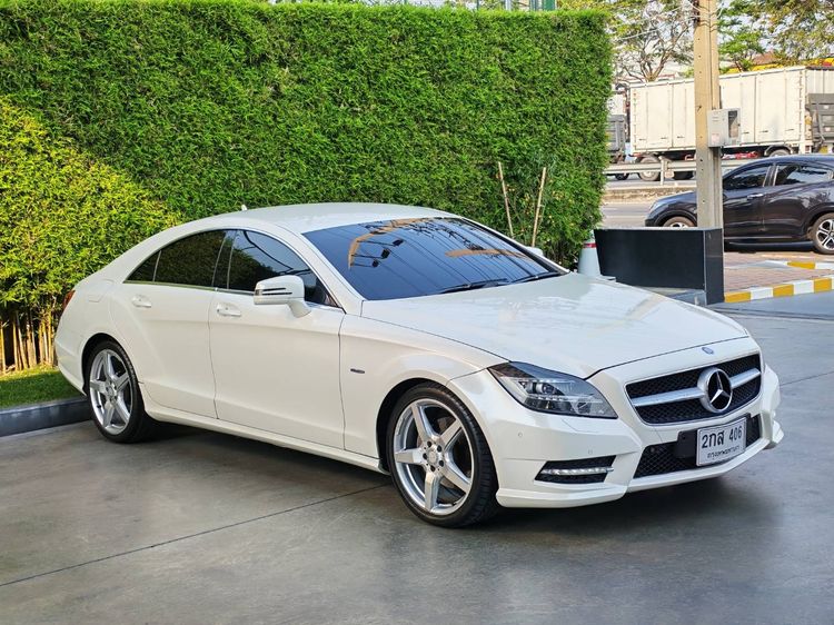 Mercedes-Benz CLS-Class 2011 CLS250 CDI Sedan ดีเซล ไม่ติดแก๊ส เกียร์อัตโนมัติ ขาว รูปที่ 3