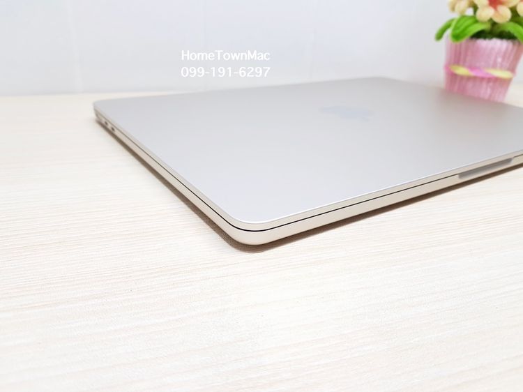 MacbookAir (Retina13-inch, 2022) M2 8-Core CPU 8-Core GPU SSD 256Gb Ram 16Gb สี Starlight ประกันยาวข้ามปี รูปที่ 4