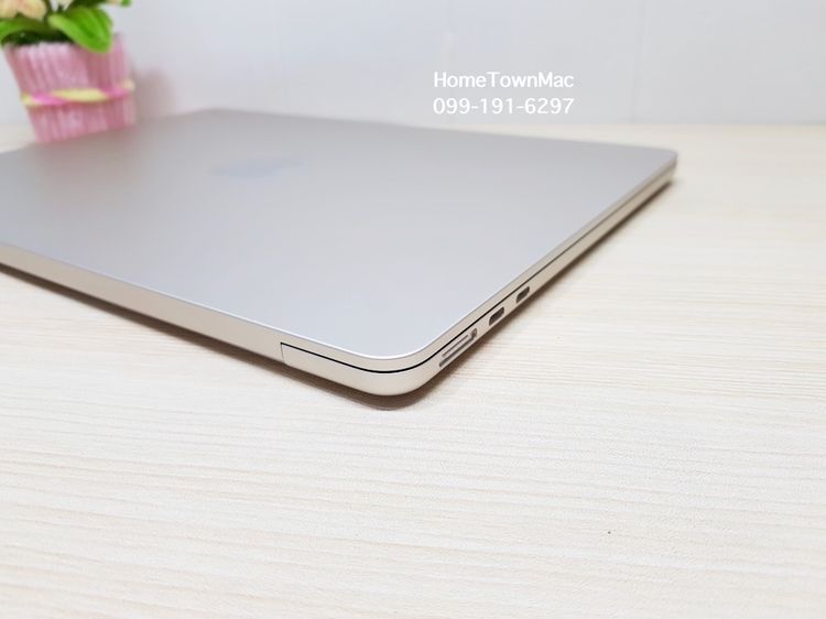 MacbookAir (Retina13-inch, 2022) M2 8-Core CPU 8-Core GPU SSD 256Gb Ram 16Gb สี Starlight ประกันยาวข้ามปี รูปที่ 7