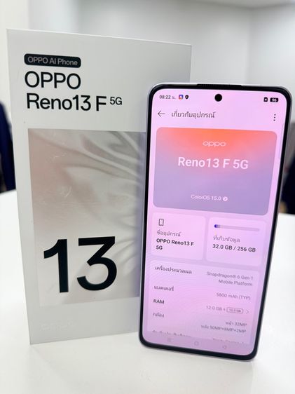 OPPO Reno13F  12 256 GB รูปที่ 3