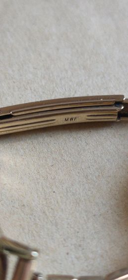 นาฬิกา วินเทจ ผู้หญิง แบรนด์ Tissot swiss made ทองคำ 9ct ทั้งสายทั้งเรือน  รูปที่ 5