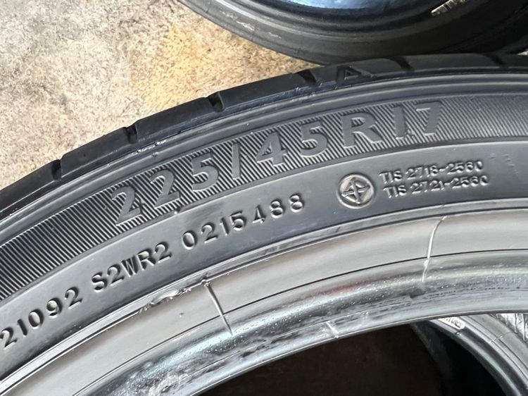 ยาง Dunlop Sp Sport maxx050 225 45 17 เส้น 600 บาท รูปที่ 6