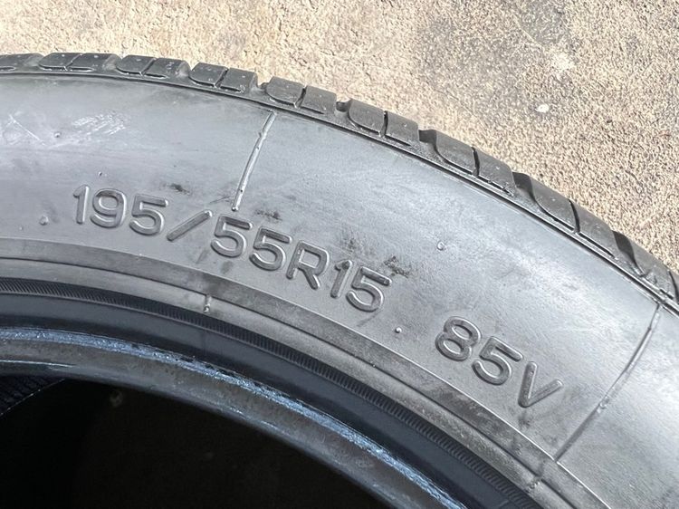 ยาง NANKANG 195 55 15 คู่ 800 บาท ดอกเต็ม รูปที่ 5