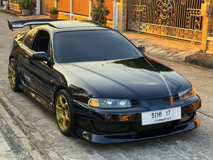 Honda Prelude 1992 2.2 VTi EX Sedan เบนซิน ไม่ติดแก๊ส เกียร์ธรรมดา ดำ รูปที่ 4