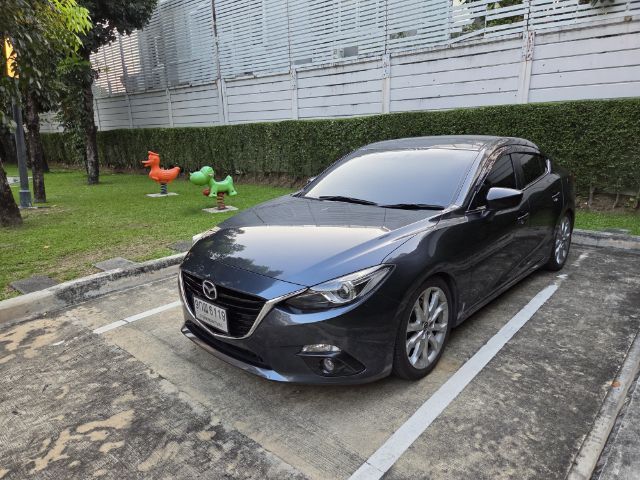 Mazda Mazda3 2015 2.0 S Sedan เบนซิน ไม่ติดแก๊ส เกียร์อัตโนมัติ เทา รูปที่ 3