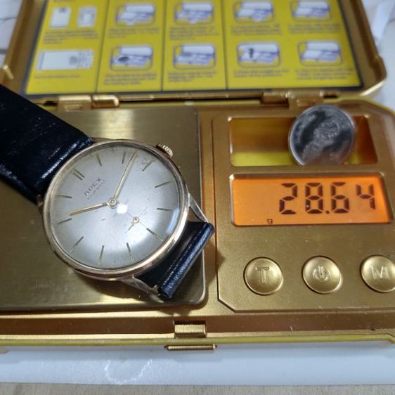 นาฬิกาวินเทจ แบรนด์ Apex ตัวเรือน 9ct 17 jewels Switzerland ยุคปี 1960-1969 รูปที่ 6