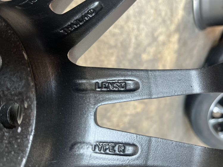 ✨ล้อแม็กแต่ง 5รู114✨RE30(งาน LENSO) ขอบ 17 สีเทากัล พร้อมยาง 215-50-17 OTANI♨️ปี 24♨️ รูปที่ 15