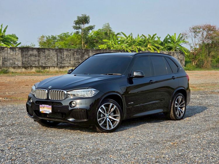 รถ BMW X5 2.0 xDrive40e M Sport 4WD สี ดำ