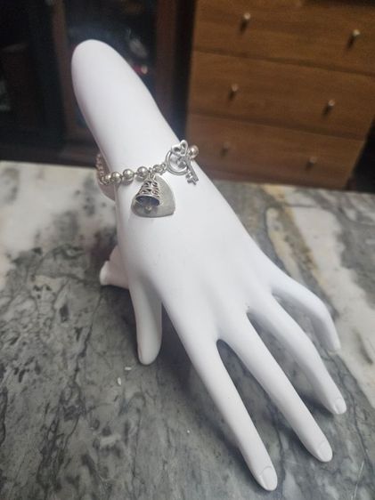 สร้อยข้อมือเงินแท้ 925 งานส่งนอก รูปที่ 3