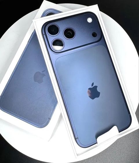 Apple iPhone 17 Pro Max 256GB eSIM สีน้ำเงิน แบตเตอรี่ใหม่ 100 รูปที่ 5