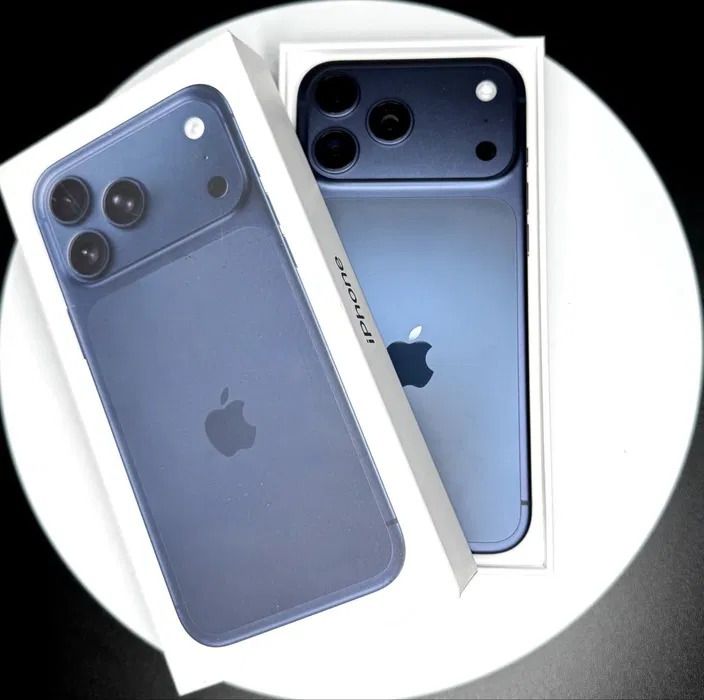 Apple iPhone 17 Pro Max 256GB eSIM สีน้ำเงิน แบตเตอรี่ใหม่ 100