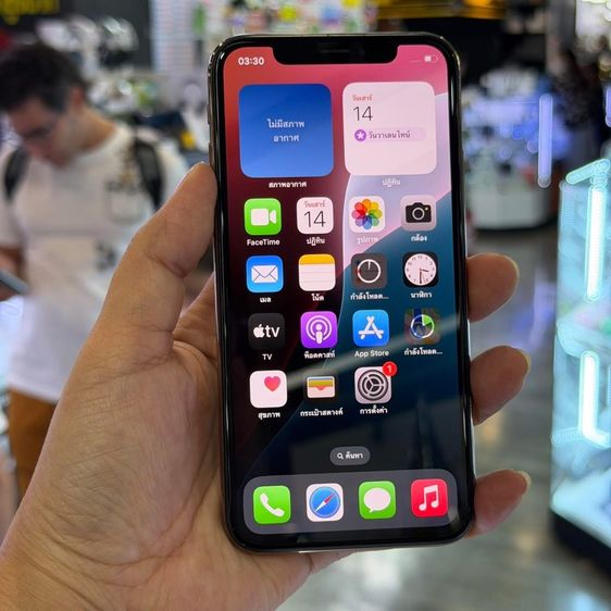 64 GB iPhone Xs 64GB สีทอง เครื่องศูนย์ โมเดลTH สภาพสวยมาก🔥🔥