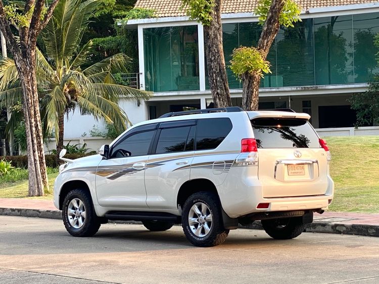 Toyota Land Cruiser Prado 2013 2.7 TX 4WD Utility-car เบนซิน ไม่ติดแก๊ส เกียร์อัตโนมัติ ขาว รูปที่ 4