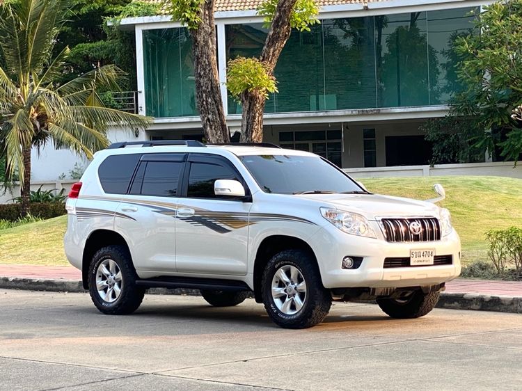 รถ Toyota Land Cruiser Prado 2.7 TX 4WD สี ขาว
