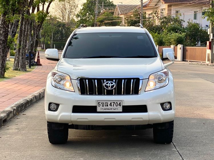 Toyota Land Cruiser Prado 2013 2.7 TX 4WD Utility-car เบนซิน ไม่ติดแก๊ส เกียร์อัตโนมัติ ขาว รูปที่ 2